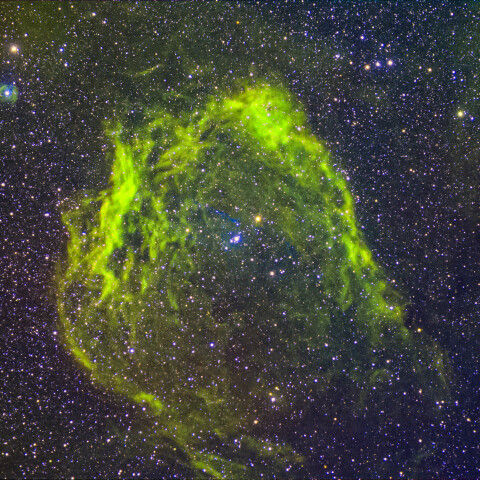 ケフェウス座のフライングバット星雲