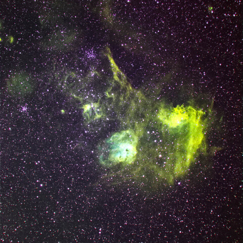 ぎょしゃ座の散光星雲群