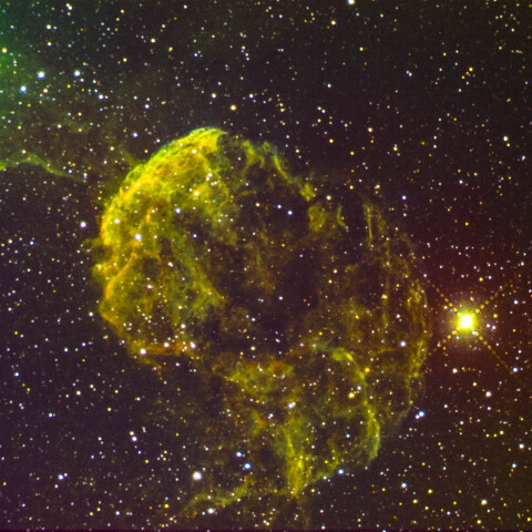 IC443 クラゲ星雲 ふたご座