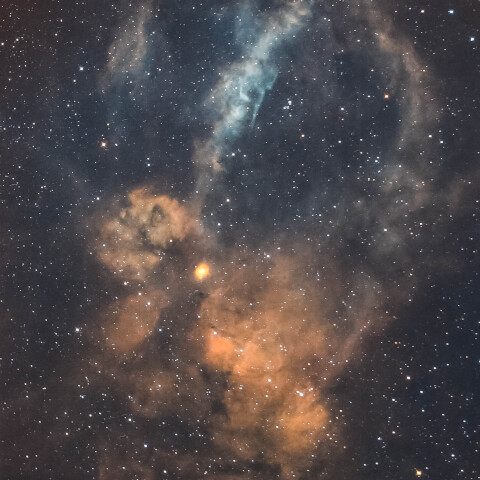 SH2-157/クワガタ星雲/カシオペア座