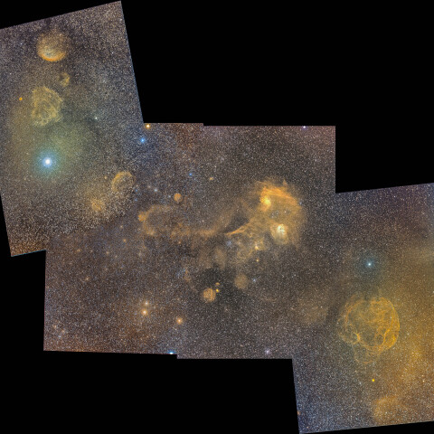 ぎょしゃ座の散光星雲群をひとまとめ！