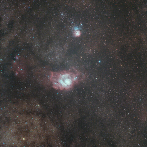 M8周辺の天の川