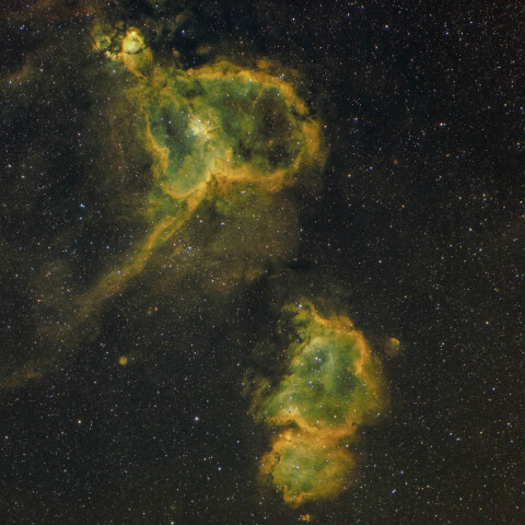 113112: IC1805 ハート星雲 by aoki - 天体写真ギャラリー