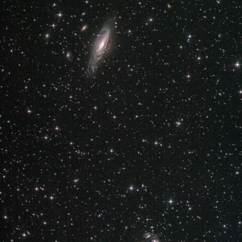 NGC7331のステファンの五つ子 ベガスス座