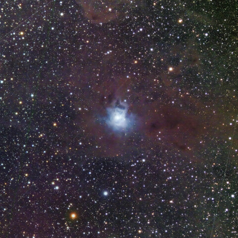 NGC7023 アイリス星雲 ケフェウス座