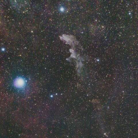 エリダヌス座 魔女の横顔星雲 IC 2118