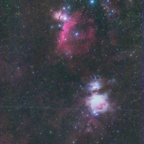 M42　IC434　オリオン座
