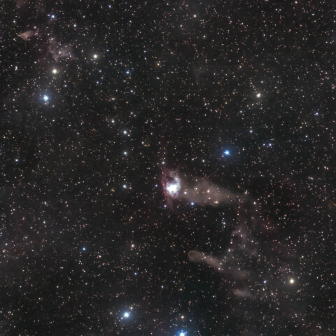NGC1788 狐の顔星雲 オリオン座