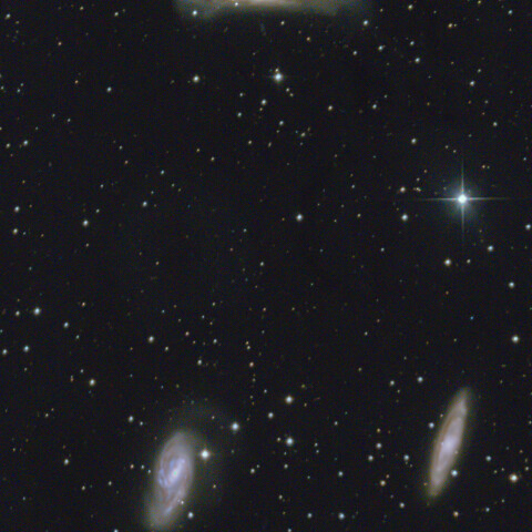 しし座の三つ子銀河