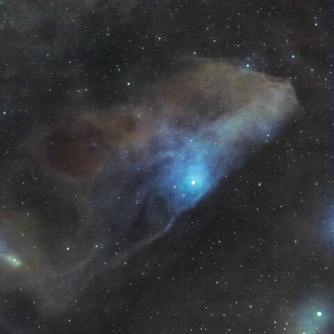 さそり座の「青い馬星雲/IC4592」
