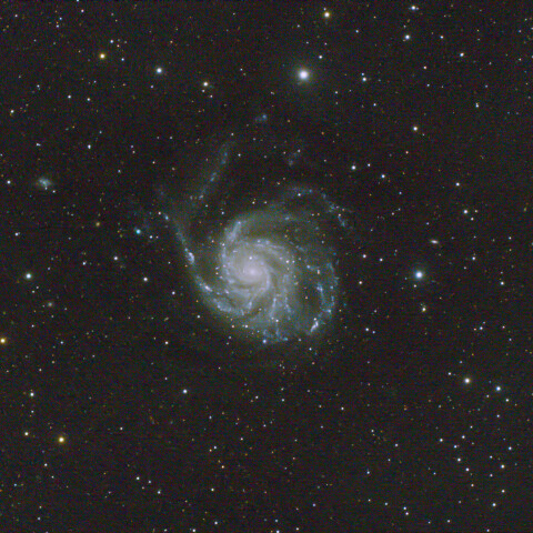M101 回転花火銀河