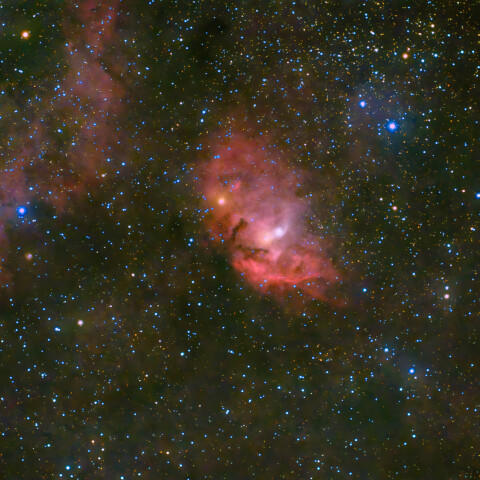 チューリップ星雲　Sh2-101