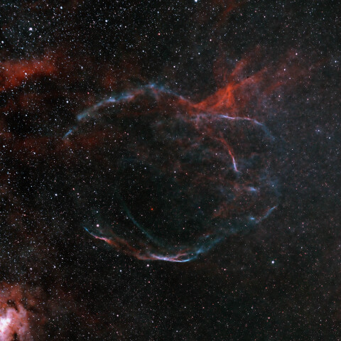 はくちょう座の超新星残骸 SNR G65.3+5.7