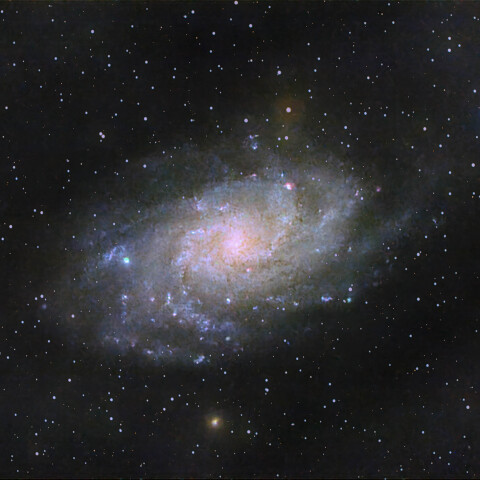 三角座のM33銀河