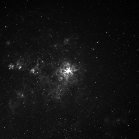 タランチュラ星雲付近