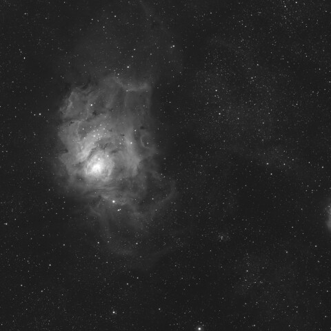 NGC6523 M8 Lagoon Nebula & NGC6514 M20 Trifid Nebula