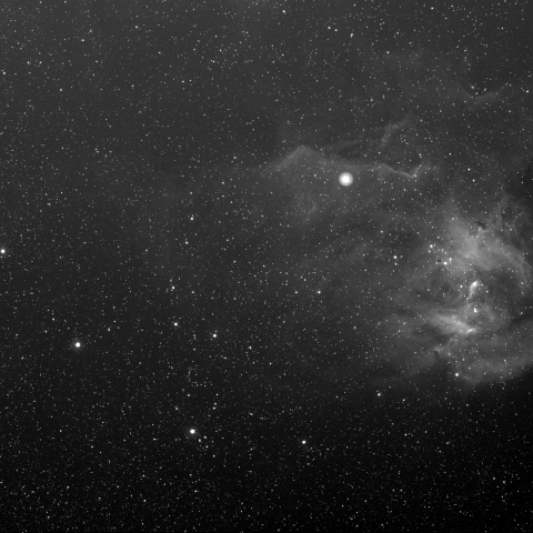 IC2944星雲+星団
