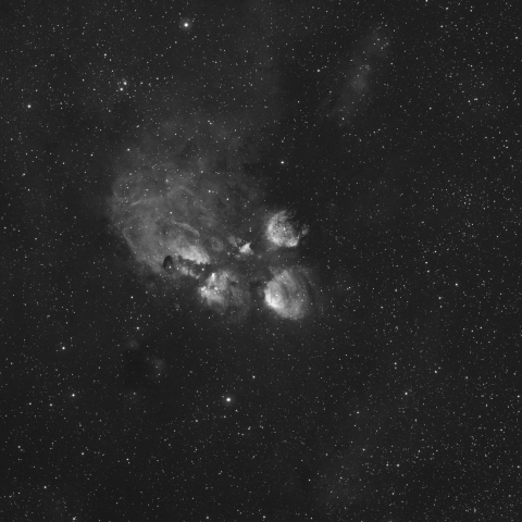  猫の足星雲 (NGC6334 Cats Paw Nebula)