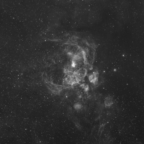ロブスタ－星雲 (NGC6357 Lobster Nebula)