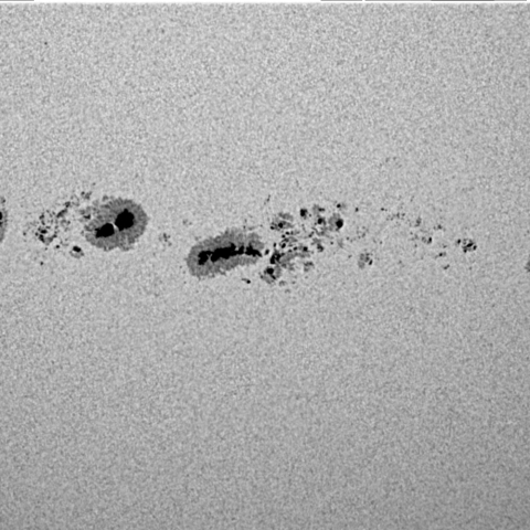 太陽黒点 14294 14296 14298 12月06日