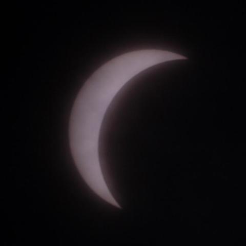 部分日食（福山）