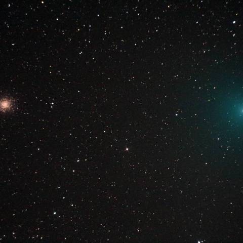 リニア彗星とM14