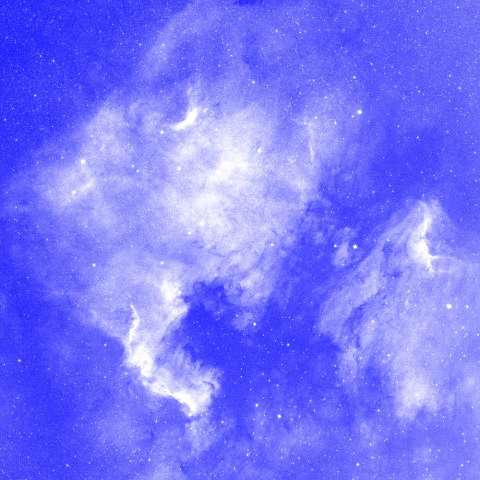 北アメリカ、ペリカン星雲