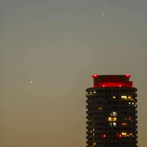 水星と金星の接近