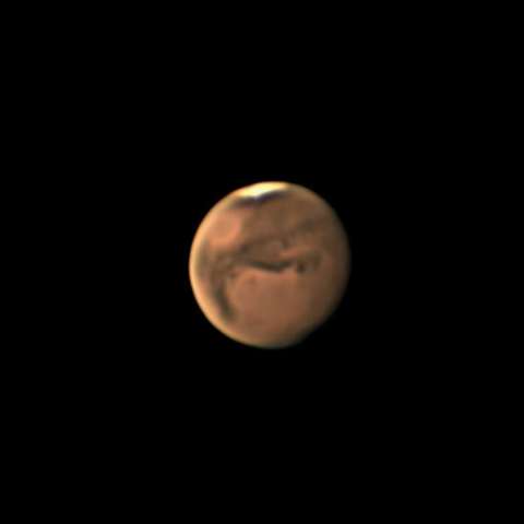 8/26の火星　ベストショット