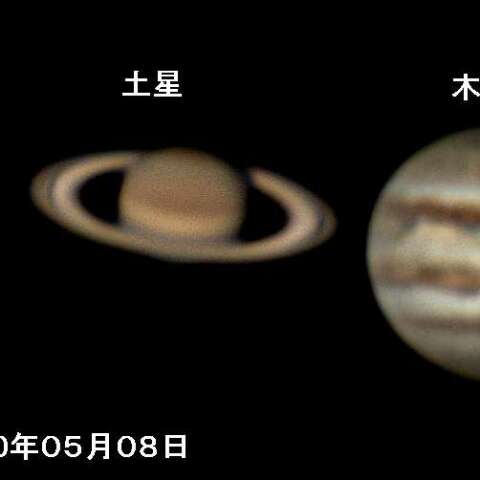 明け方の3大惑星
