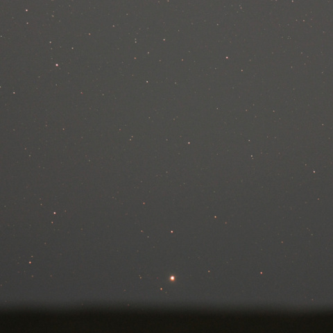 冬の予感―未明のカノープス