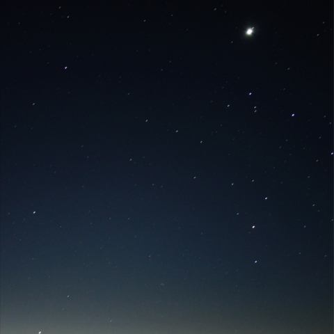 昇る水星、金星とさそり座