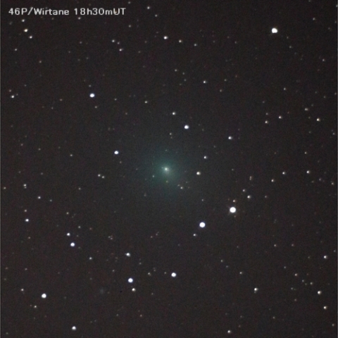 1月14日未明の3彗星