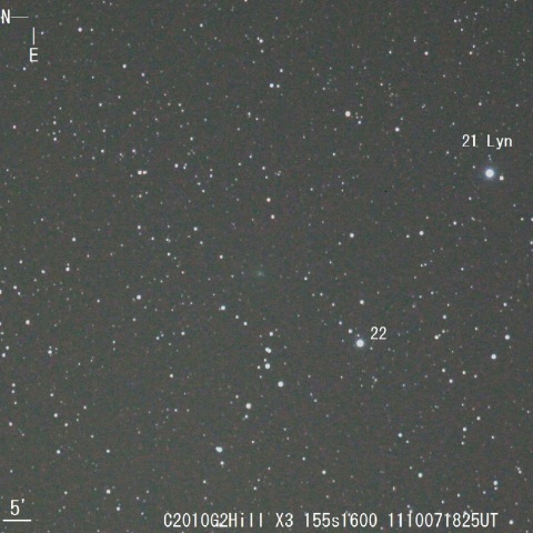 C/2010G2ヒル彗星