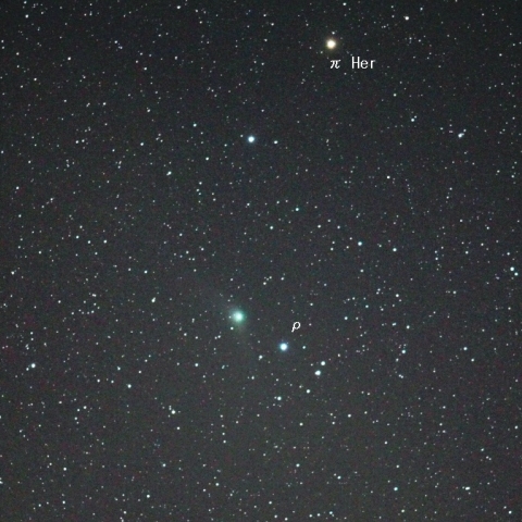 ヘラクレス座のギャラッド彗星（C/2009 P1）