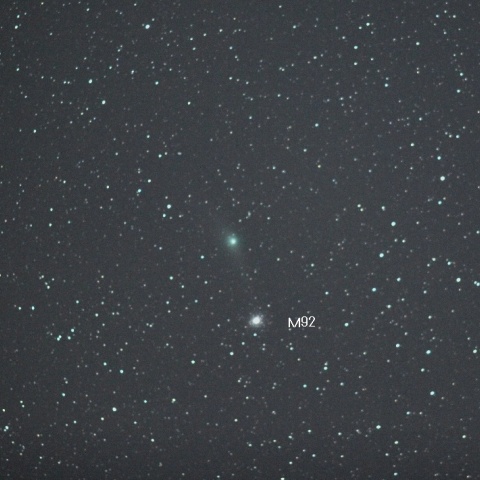 ギャラッド彗星とM92