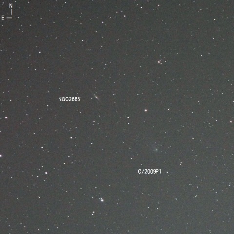 ギャラッド彗星とNGC2684