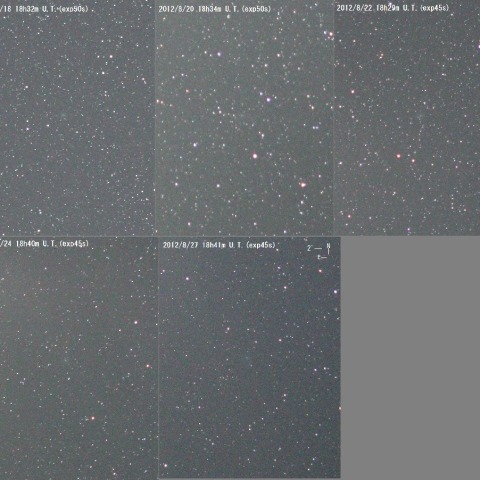 185Pペトリュー彗星の10日間