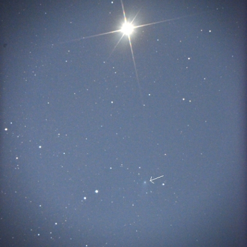 火星に接近したサイディング・スプリング彗星