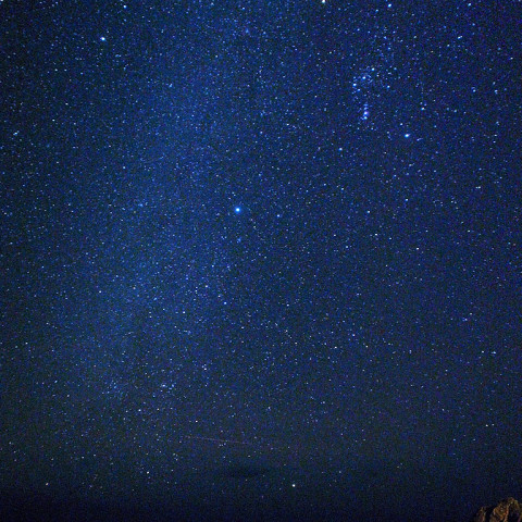 カノープスと冬の大三角