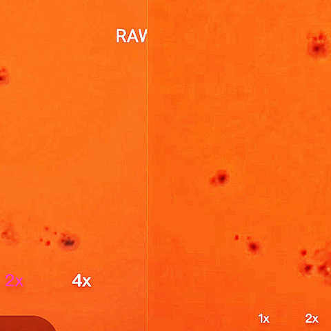 ★本日の太陽拡大★