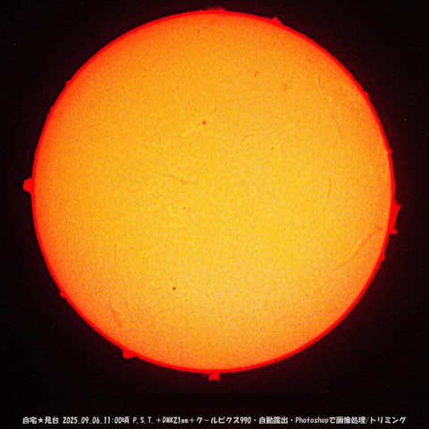 ★本日の太陽★