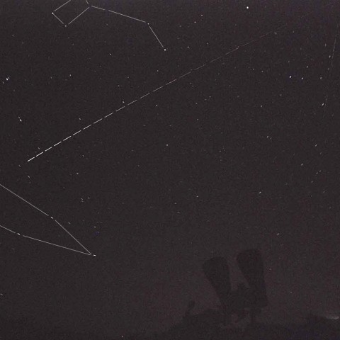 ★ISSと変光衛星★