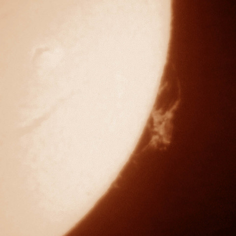 ★噴水型プロミネンス★