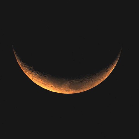 ★梅雨時の月★