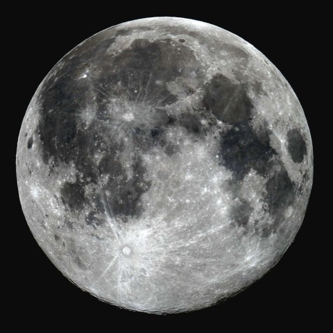 ★梅雨時の満月★