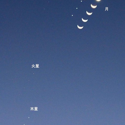 ★月と惑星の集合★