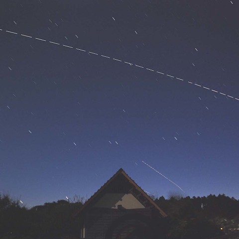 ★木枯らしの中のISS★