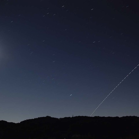 ★月光下のISS★