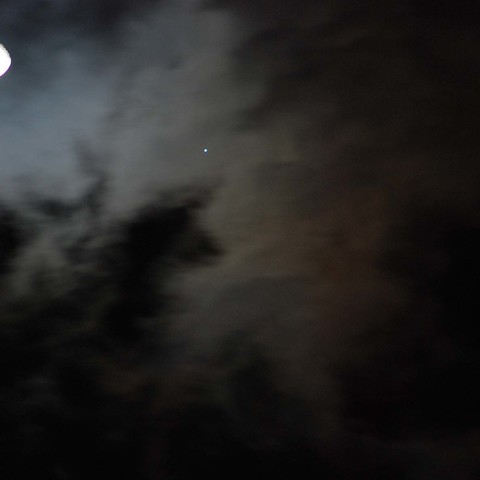 ★月・木星・スピカ接近★